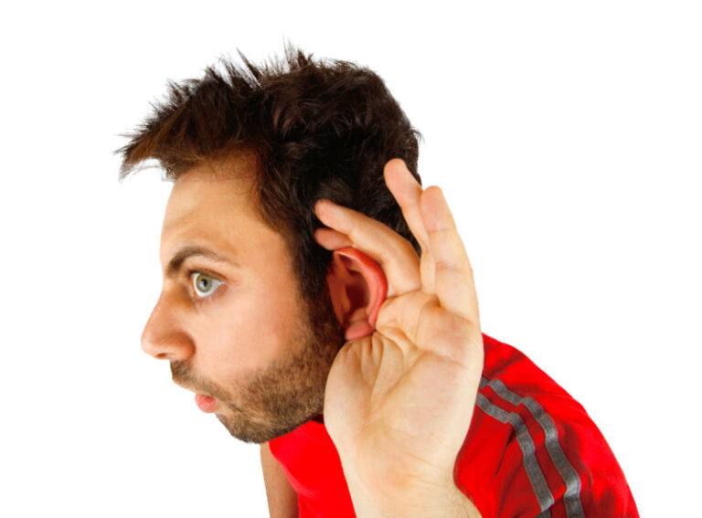 COMFORT man hearing strange sound shutterstock  e